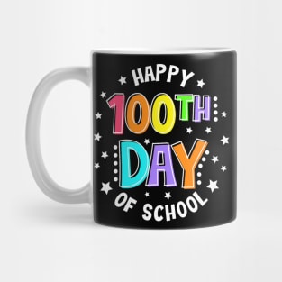 100Th Day Of School Teacher Kids Child Happy 100 Days Groovy Mug